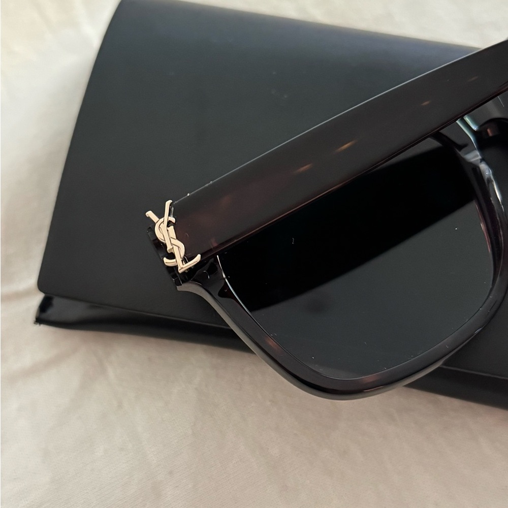 YSL Women's SLM40FN 55mm Sunglasses - Picture 5 of 8